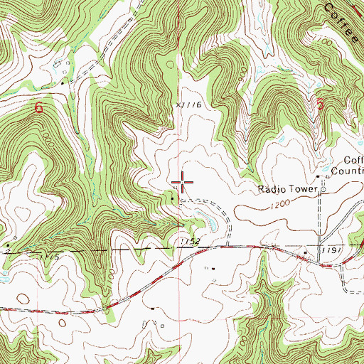 Topographic Map of Arrowhead Bluffs Museum, MN