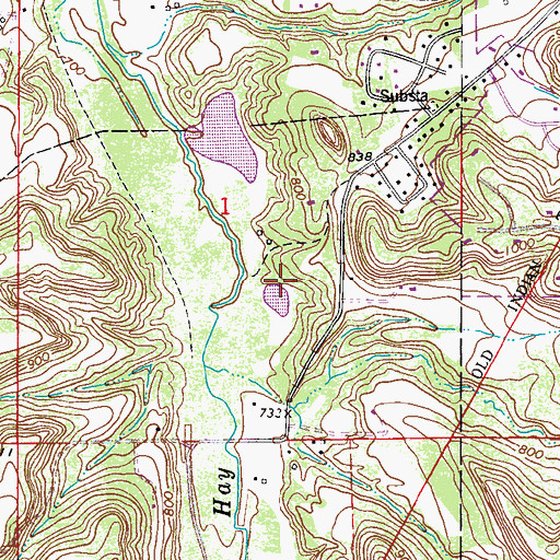 Topographic Map of First Covenant Church, MN