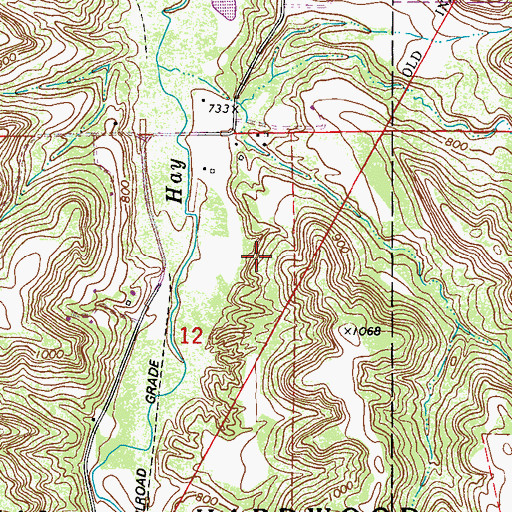 Topographic Map of Pottery Pond Park, MN