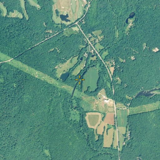Aerial/Satellite Image of Cranberry Meadow Brook, CT