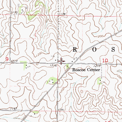 Topographic Map of Stordahl Norwegian Lutheran Cemetery, MN