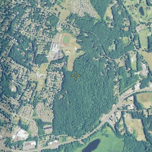 Aerial/Satellite Image of Crow Hill, CT