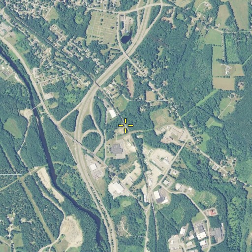 Aerial/Satellite Image of Culver Brook, CT