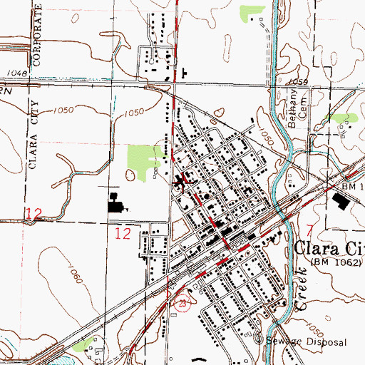 Topographic Map of MacCray Junior High School, MN