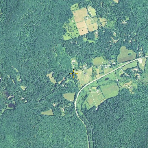 Aerial/Satellite Image of Dean Corners, CT