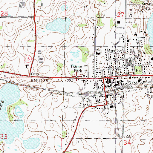 Topographic Map of Depot Museum, MN