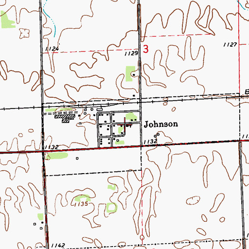 Topographic Map of Trinity Lutheran School, MN