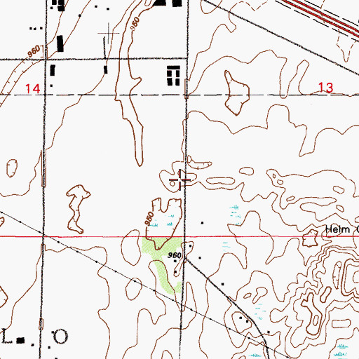Topographic Map of Pioneer Park, MN