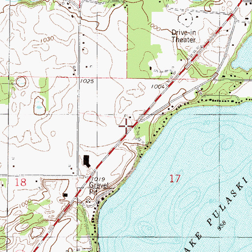 Topographic Map of Wright County Heritage Center, MN