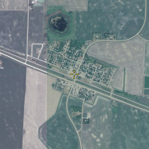 Aerial/Satellite Image of Pennock, MN