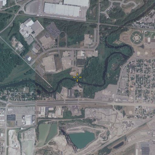 Aerial/Satellite Image of Pine View Park, MN