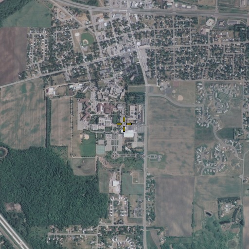 Aerial/Satellite Image of Murray Hall, MN