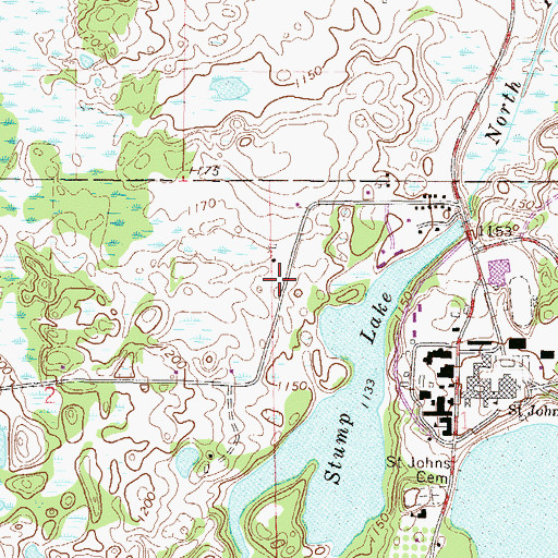 Topographic Map of Episcopal House of Prayer, MN