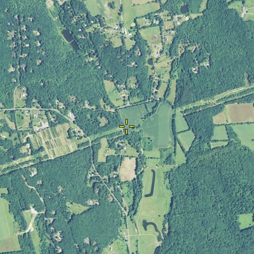 Aerial/Satellite Image of East Spring Brook, CT