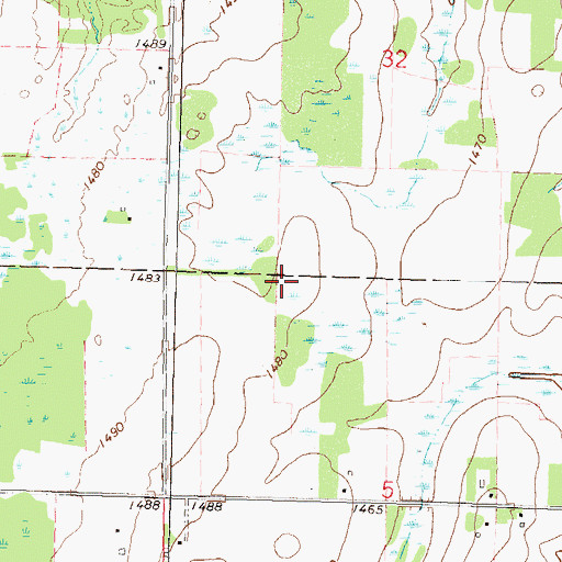 Topographic Map of Church of the Open Bible, MN