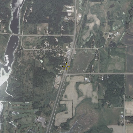 Aerial/Satellite Image of Grandy School, MN