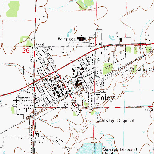 Topographic Map of Benton County Takes Shape Historical Marker, MN