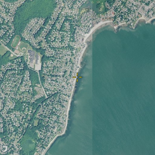 Aerial/Satellite Image of Farview Beach, CT