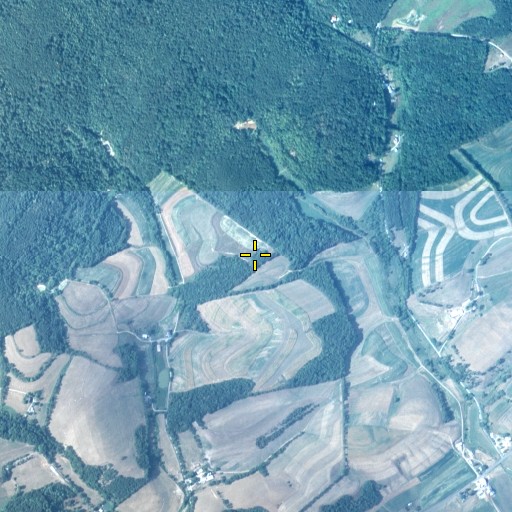 Aerial/Satellite Image of Wilson Cemetery, PA