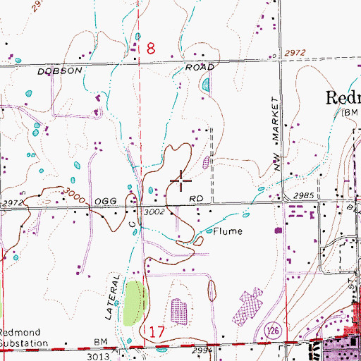 Topographic Map of Fairhaven City Park, OR