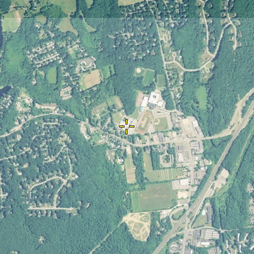 Aerial/Satellite Image of Flanders School, CT