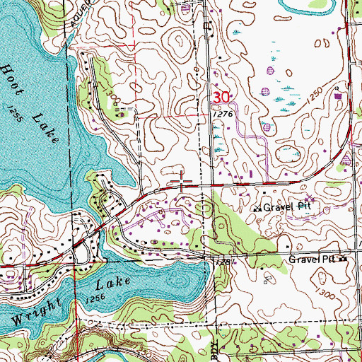 Topographic Map of Kingdom Hall of Jehovah's Witnesses, MN