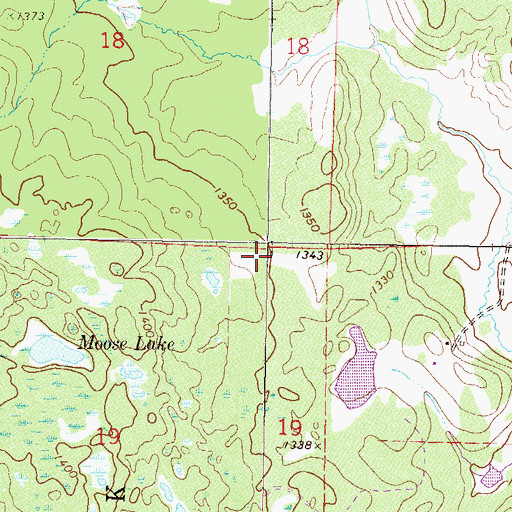 Topographic Map of Portview Post Office (historical), MN