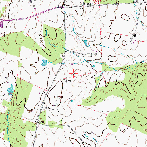 Topographic Map of Legacy Elementary School, VA