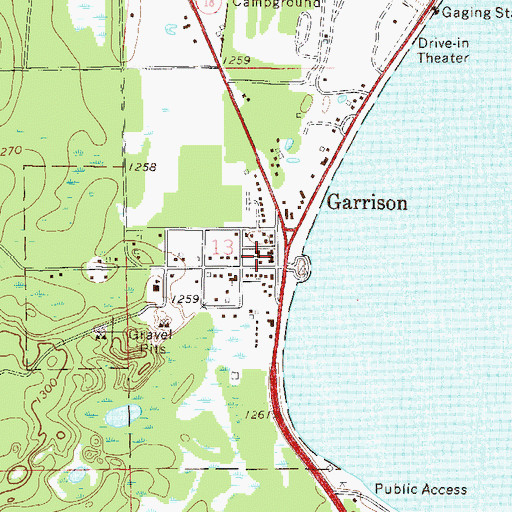 Topographic Map of Community Alliance Church, MN
