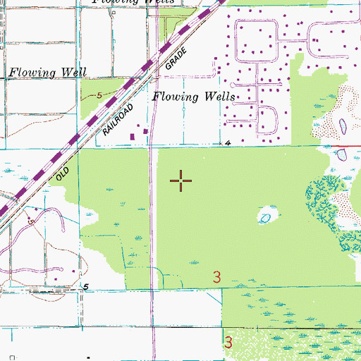 Topographic Map of Crown Colony Golf and Country Club, FL