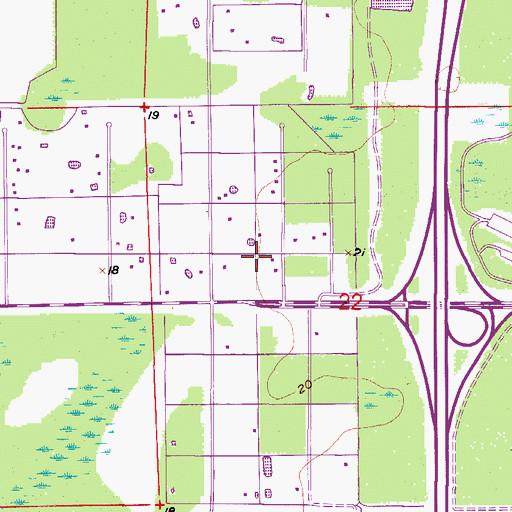 Topographic Map of Renaissance, FL