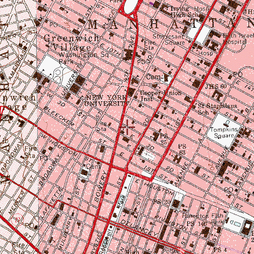Topographic Map of Labor Lyceum, NY