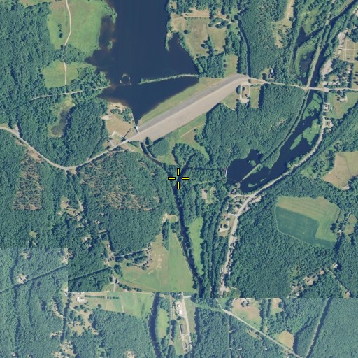 Aerial/Satellite Image of French River, CT