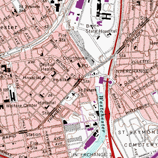 Topographic Map of Owen Dolen Golden Age Center, NY
