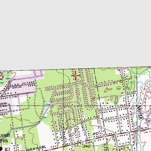 Topographic Map of SABIS International Charter School, MA