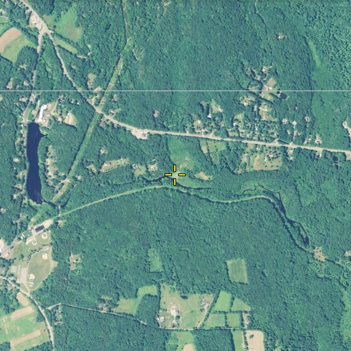 Aerial/Satellite Image of Gates Pond, CT