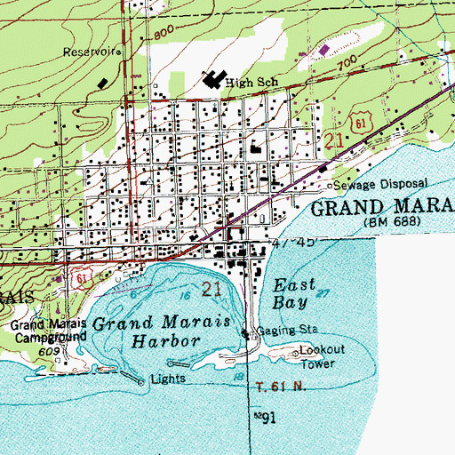 Topographic Map of Unitarian Universalist Church, MN