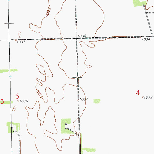 Topographic Map of Tonseth Lutheran Church, MN