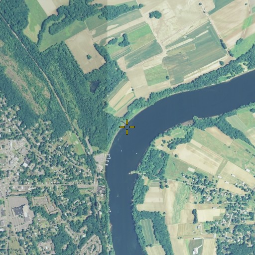 Aerial/Satellite Image of Goff Brook, CT