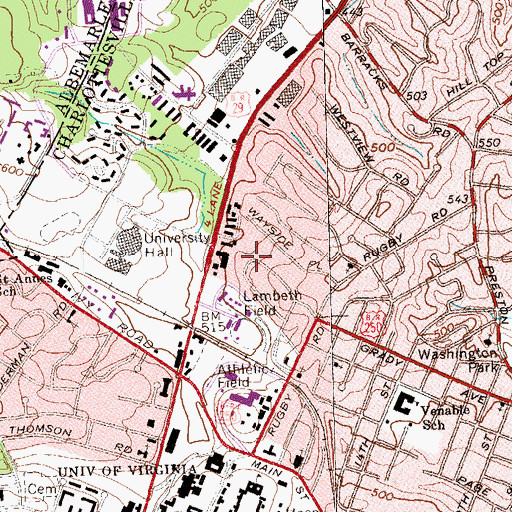 Topographic Map of Lorna Sundberg International Center, VA