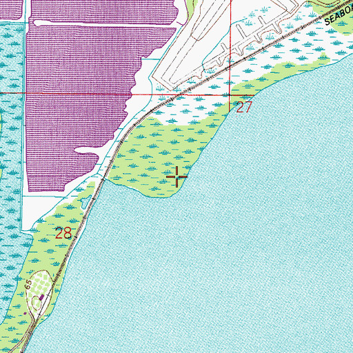Topographic Map of Morrison United Methodist Church, FL