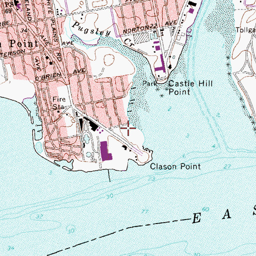 Topographic Map of Kane's Park, NY