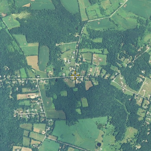 Aerial/Satellite Image of Goshen Hill, CT