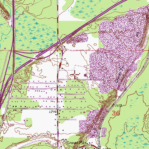 Topographic Map of Hilltop Park, MN
