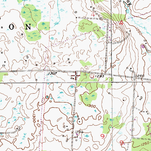 Topographic Map of Duluth Apostolic Lutheran Church, MN
