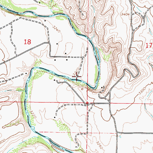 Topographic Map of Skidmore Lane Recreation Site, AZ