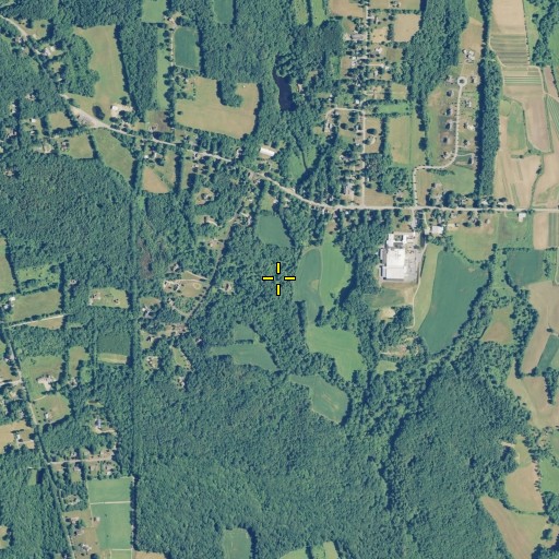 Aerial/Satellite Image of Gravelly Brook, CT