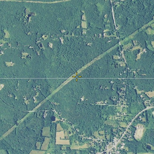 Aerial/Satellite Image of Gray Mare Hill, CT