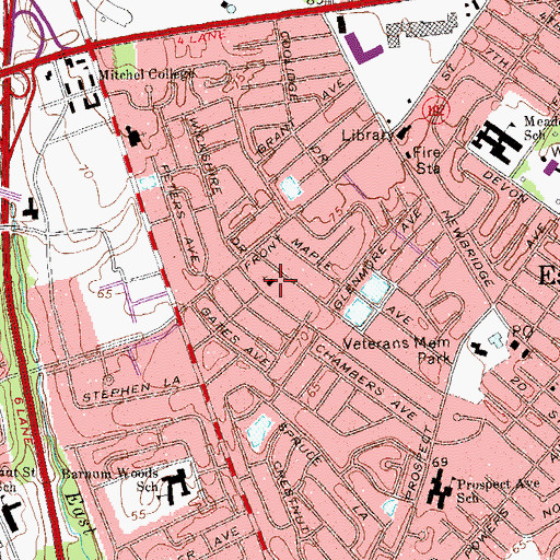 Topographic Map of Holy Trinity Orthodox Church, NY
