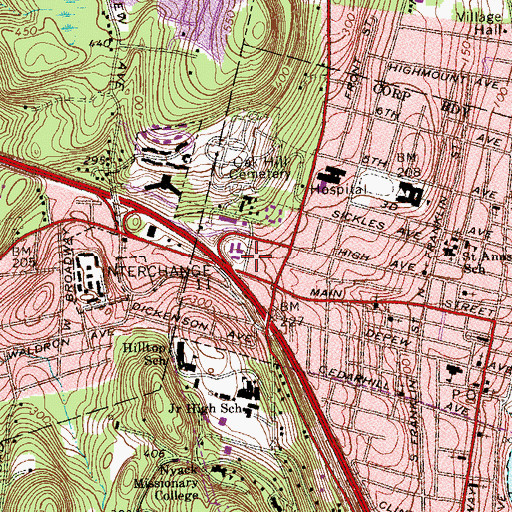 Topographic Map of Lydscker Pond (historical), NY